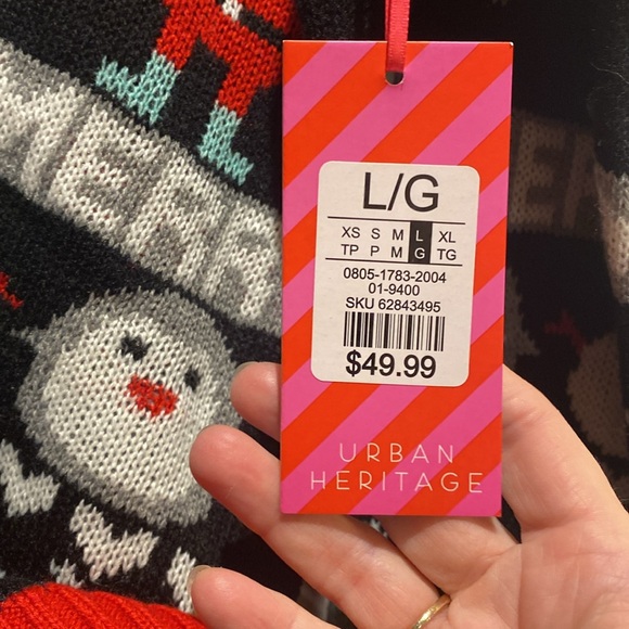 Ugly Christmas Sweater. BNWT. Size Large - Picture 4 of 9